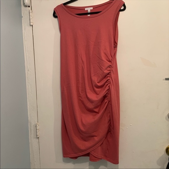 Leith Dresses & Skirts - Leith Coral Asymmetrical Dress in XL coral